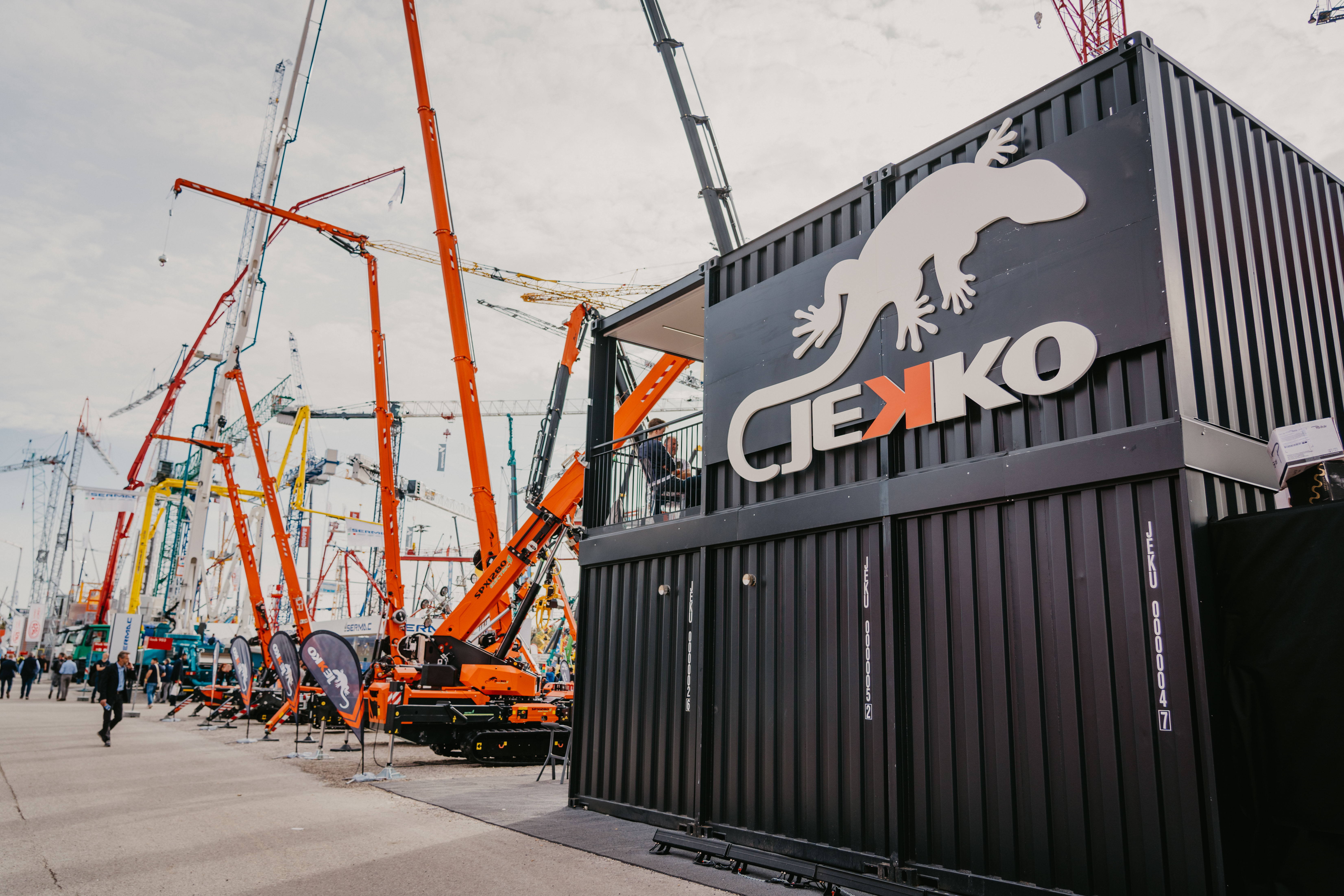 Stand Jekko a Bauma Monaco